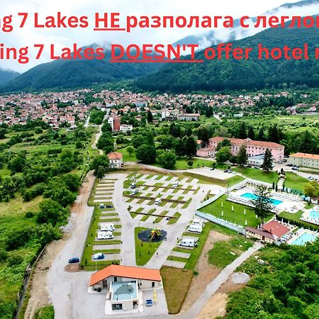 7 Lakes Camping Sapareva Banja Exteriör bild